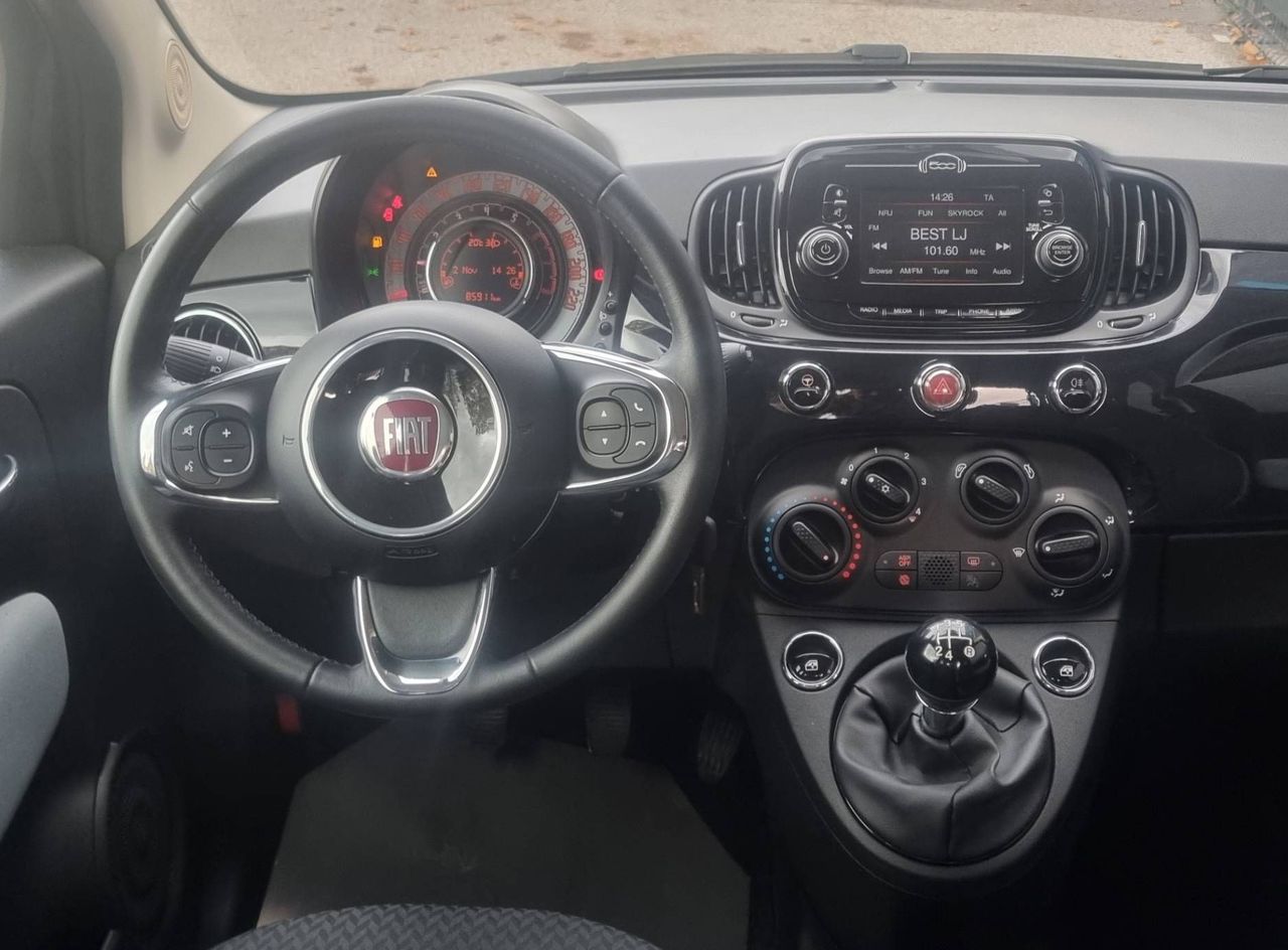 Zunanja slika - Fiat 500 - 1.2 8v Bicolor-Led-Alu-Tempomat-Multifunkcija-USB - 7