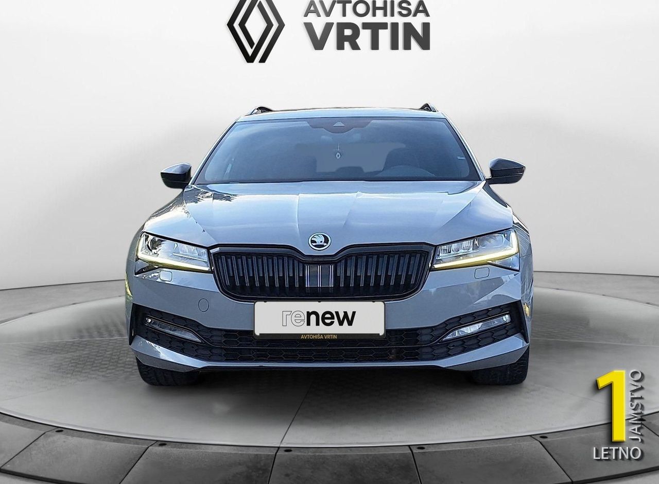 Zunanja slika - Škoda Superb - 2.0 TDI Sportline Combi DSG Z ENOLETNIM JAMSTVOM - 4