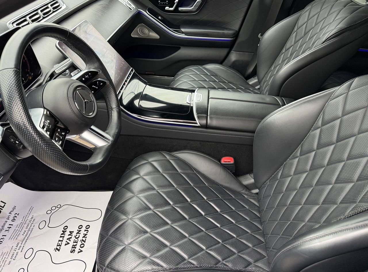 Zunanja slika - Mercedes-Benz S-Razred - 400 d 4MATIC AMG LINE DIGITAL LIGHT RADAR PANO T - 12