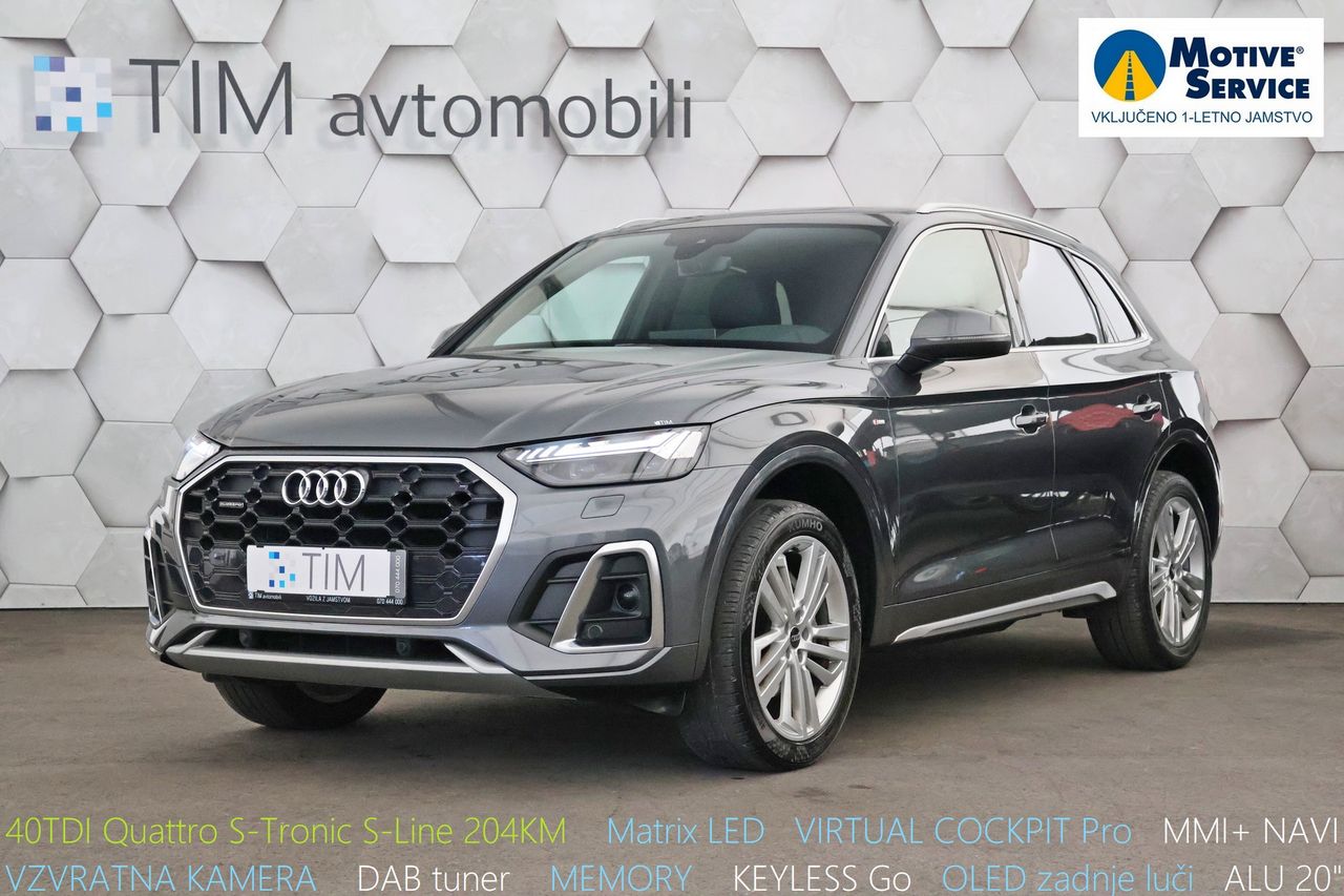 Zunanja slika - Audi Q5 - 40TDI Quattro S-Tronic S-Line 204KM - 1