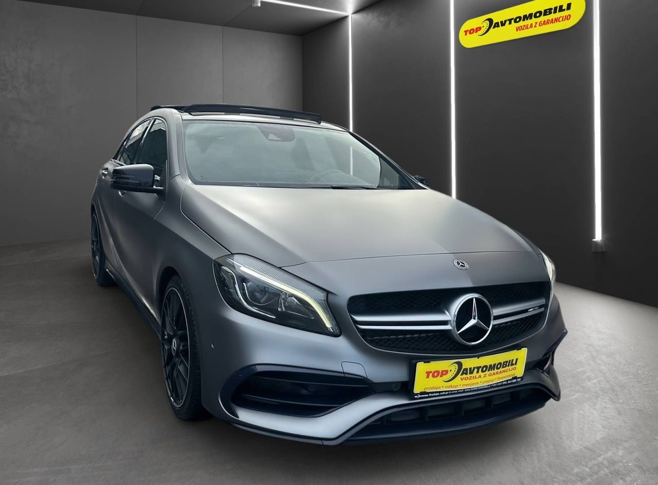 Zunanja slika - Mercedes-Benz A-Razred - A 45 AMG 4MATIC LED NAVI PDC TEM ŠPORTNI IZPUH - 11