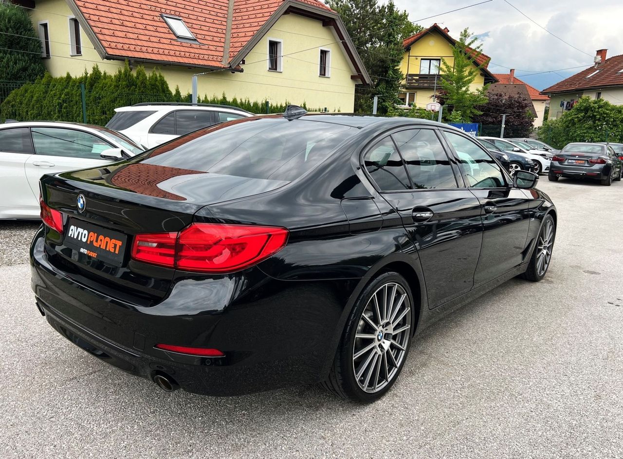 Zunanja slika - BMW Serija 5 - : 520d AUT. SPORTLiNE FULL LED HEADuP ŠIBEDAH ALU20 - 5