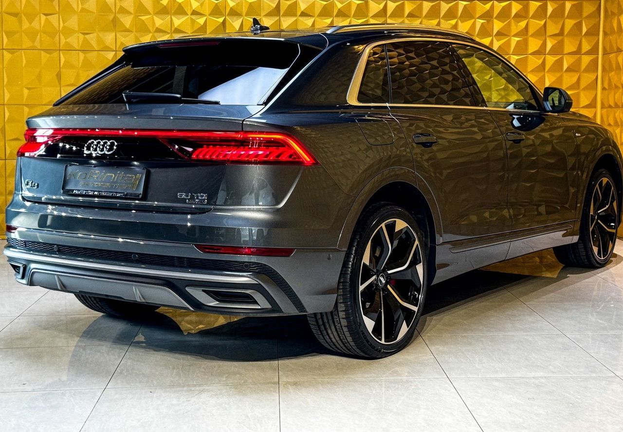 Zunanja slika - Audi Q8 - 50TDI Quattro SLine-4WS-ZRACNO-HLAJENJE-PAN-HEADUP - 9
