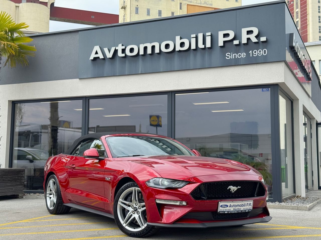 Zunanja slika - Ford Mustang - 5.0 V8 GT AVT CABRIO 449KM IZVEDBA 55 LET A - 3