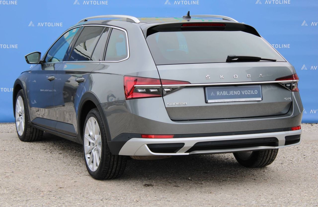 Zunanja slika - Škoda Superb - 2.0 TDI Scout DSG 4X4 147kW MATRIX ACC SIDE AST .. - 5