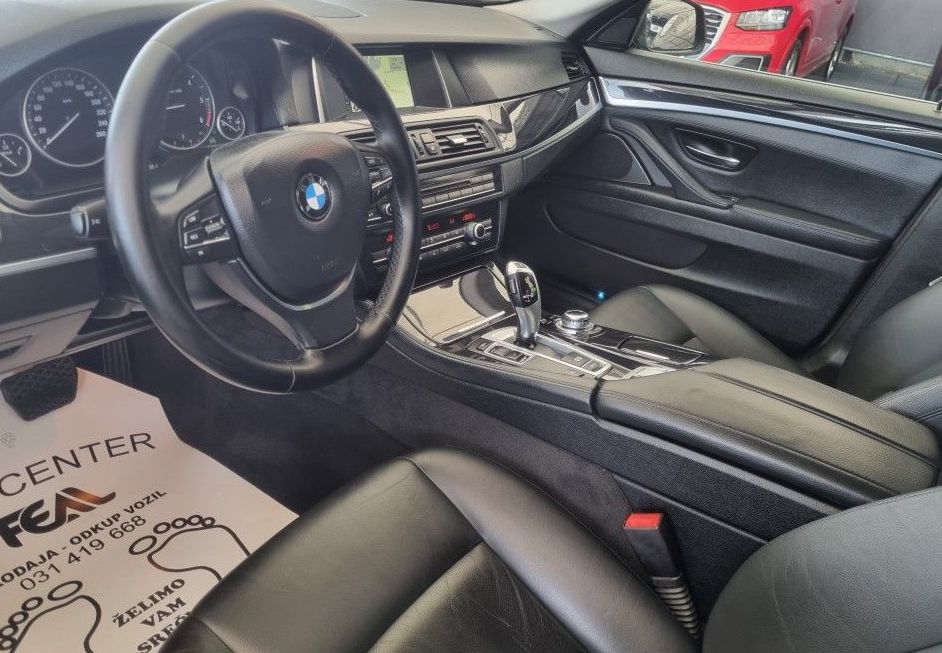 Zunanja slika - BMW Serija 5 - Touring: 525d-AVT-MODIFICIRAN-NAVI-KAMERA-USNJE-XENON-KR - 8