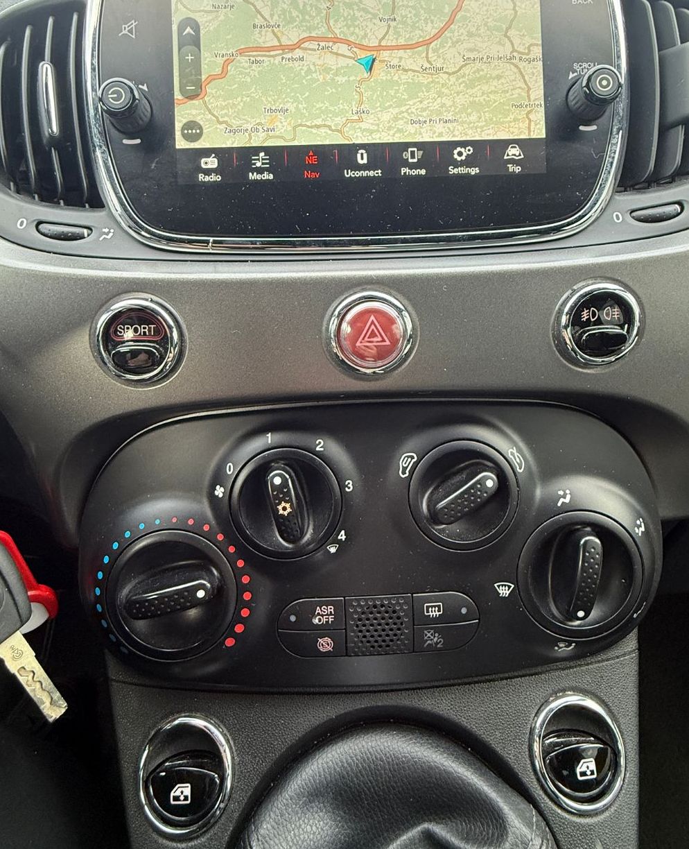 Zunanja slika - Fiat 500 - 0.9i S Sport USNJE-NAVI-BT-PARK-ALU-VIRTUAL-ODLIČE - 9