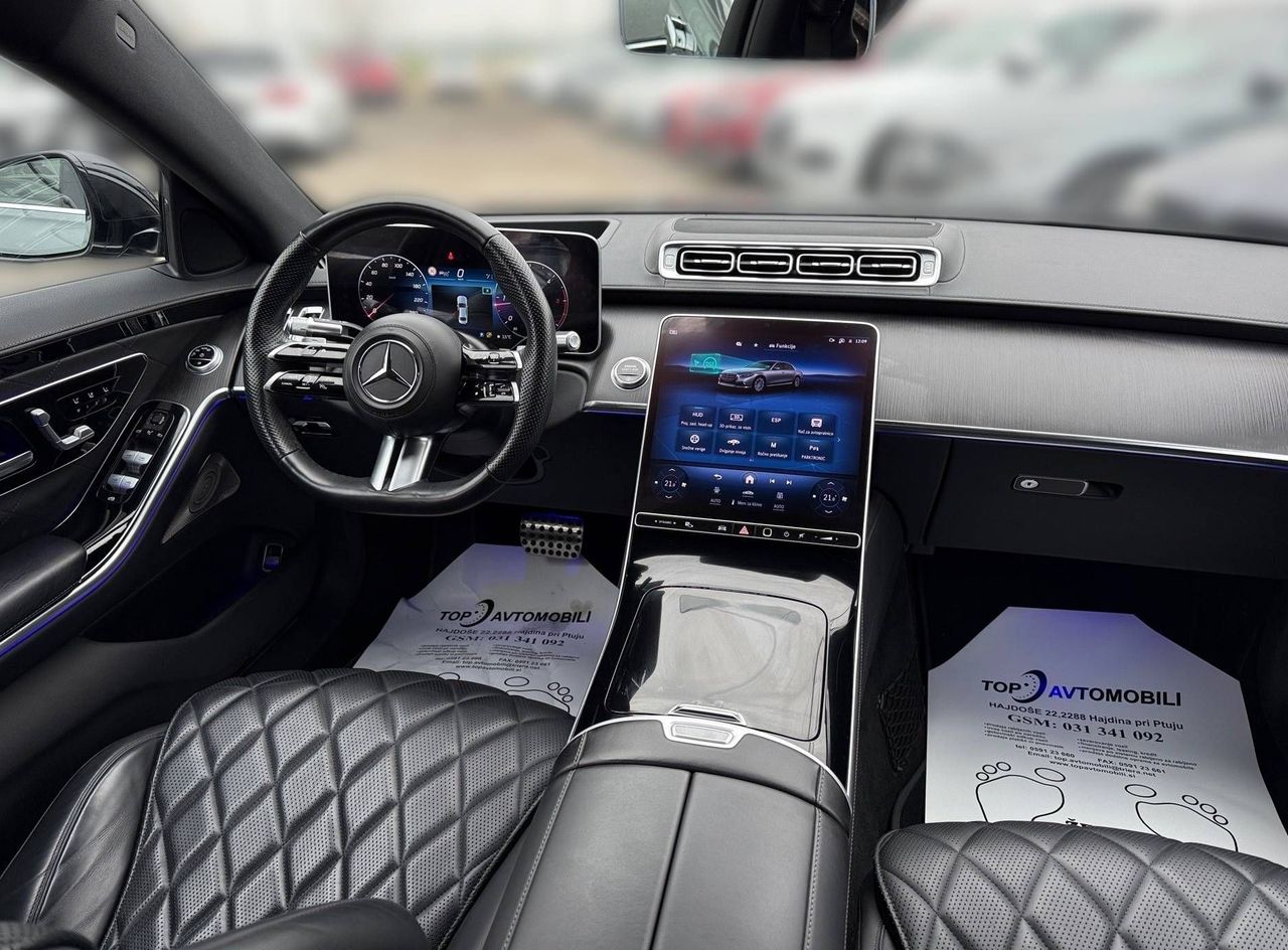 Zunanja slika - Mercedes-Benz S-Razred - 400 d 4MATIC AMG LINE DIGITAL LIGHT RADAR PANO T - 11