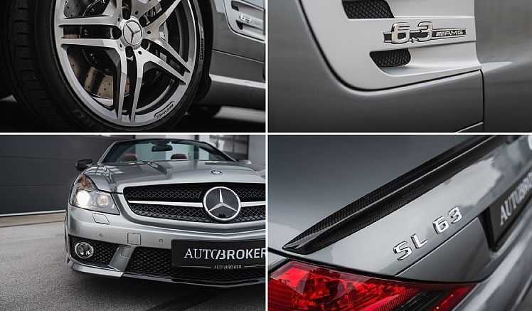 Zunanja slika - Mercedes-Benz SL-Razred - SL 63 AMG PERFORMANCE PAKET ACC TV AIRSCARF - 11