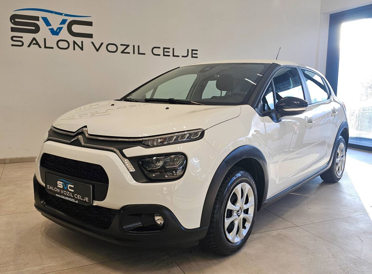 Zunanja slika - Citroën C3 - 1.2-1.LASTNIK-JAMSTVO-SERVISIRAN-OBROK ŽE 66€ - 1