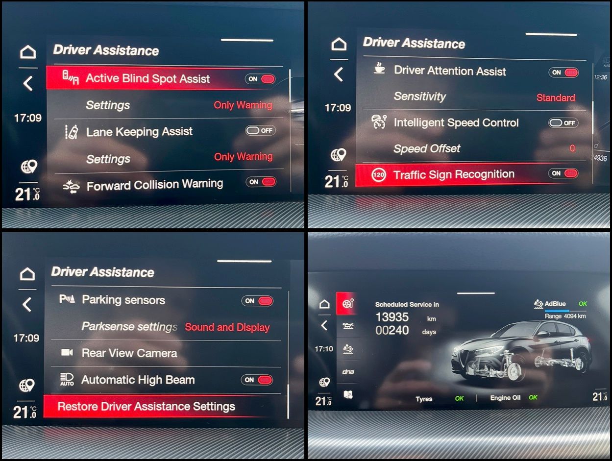 Notranja slika - Alfa Romeo Stelvio - Q4 2,2 Diesel 210 Business Avt. - 7