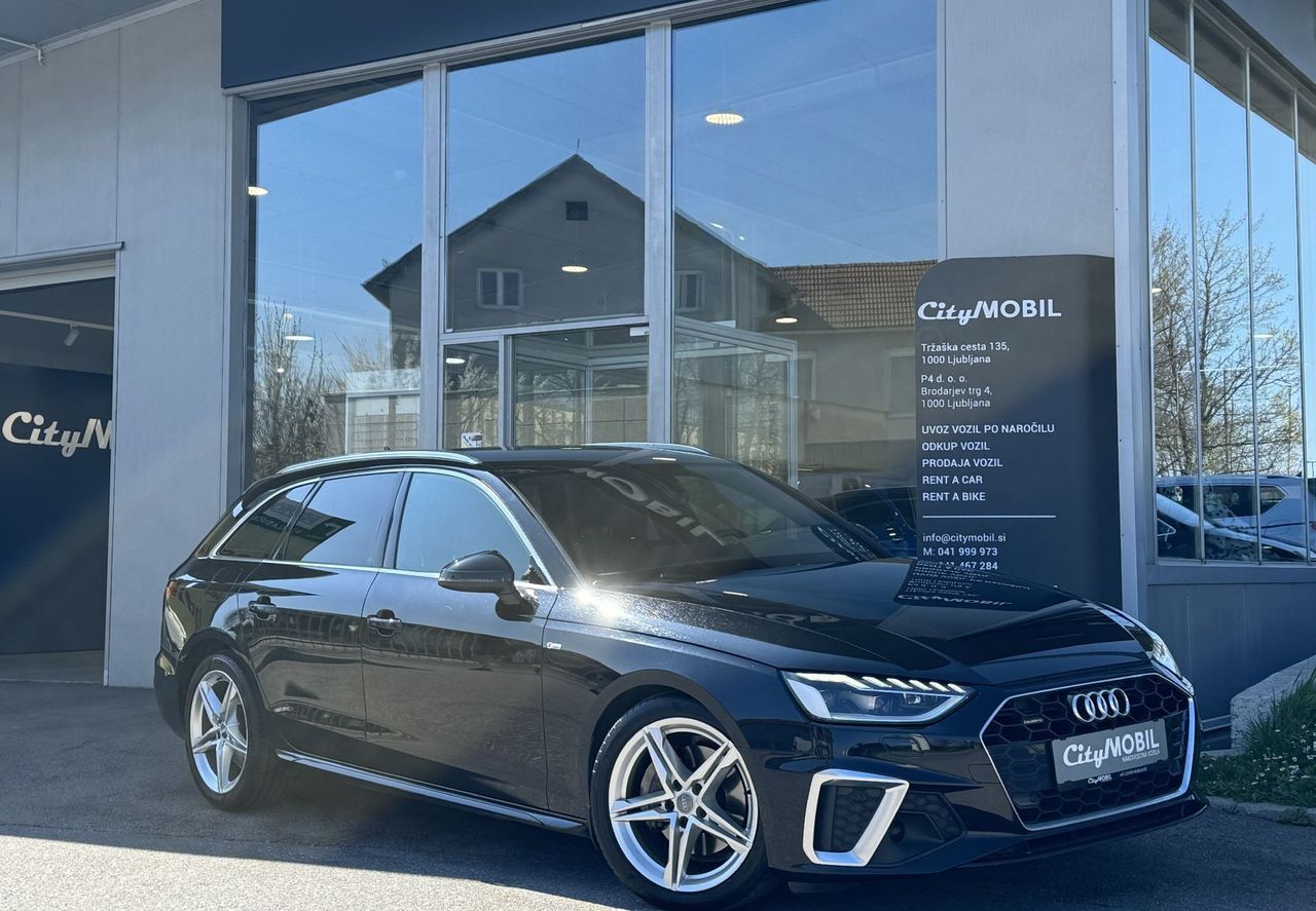 Zunanja slika - Audi A4 - Avant S-LINE-QUATTRO-VIRTUAL KOKPIT-MATRIX-RADAR-2xKLIMA - 1