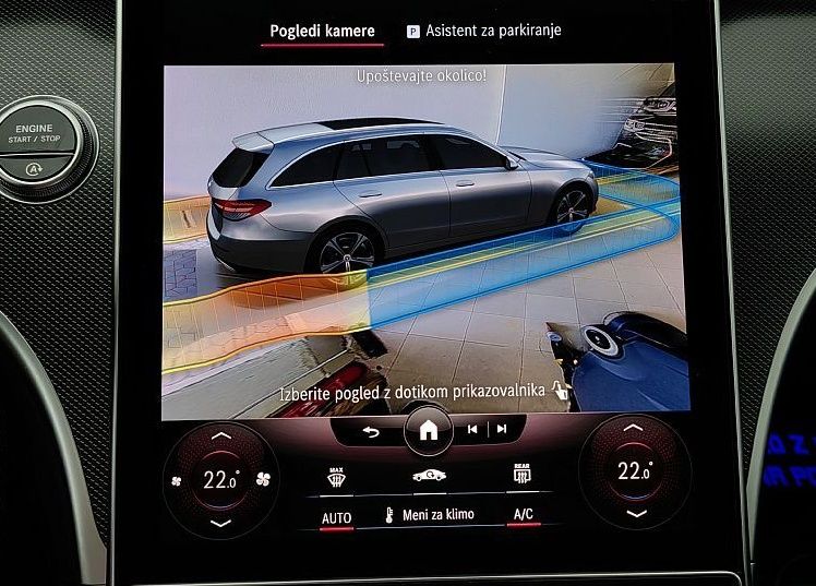 Zunanja slika - Mercedes-Benz C-Razred - 220d-200KM-2X-AMG-LINE-360-KAMER-BURMESTER-ACC-18C - 13