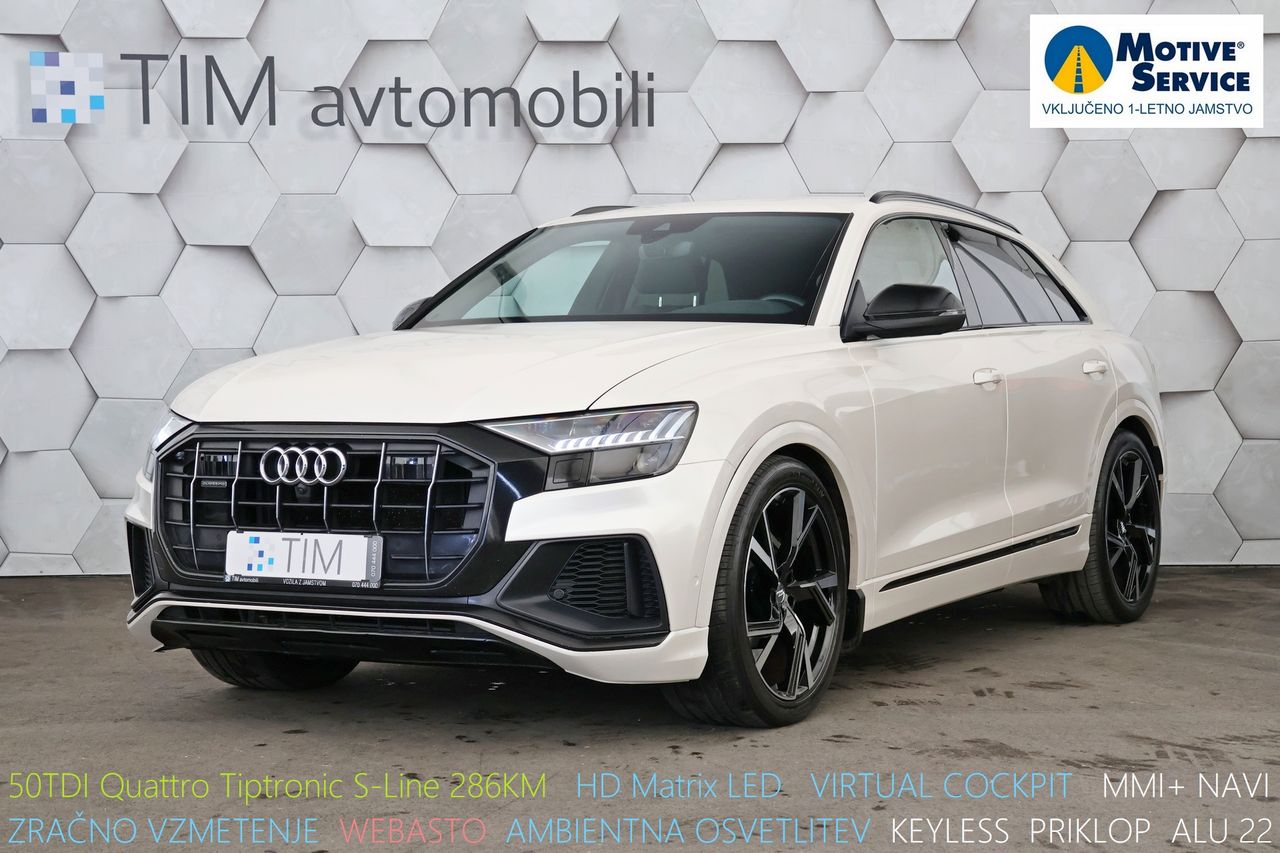 Zunanja slika - Audi Q8 - 50TDI Quattro Tiptronic 3xS-Line 286KM - 1
