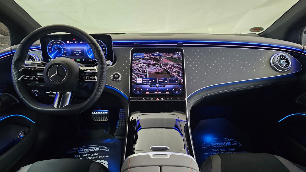 Zunanja slika - Mercedes-Benz EQS - 450+ AMG PANO NAVI HEAD-UP Burmester PRIKLOP 360 - 11