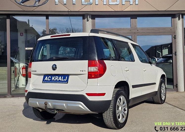 Zunanja slika - Škoda Yeti - Ambition OD TSI 77 kW. IZJEMNO OHRANJEN - 6
