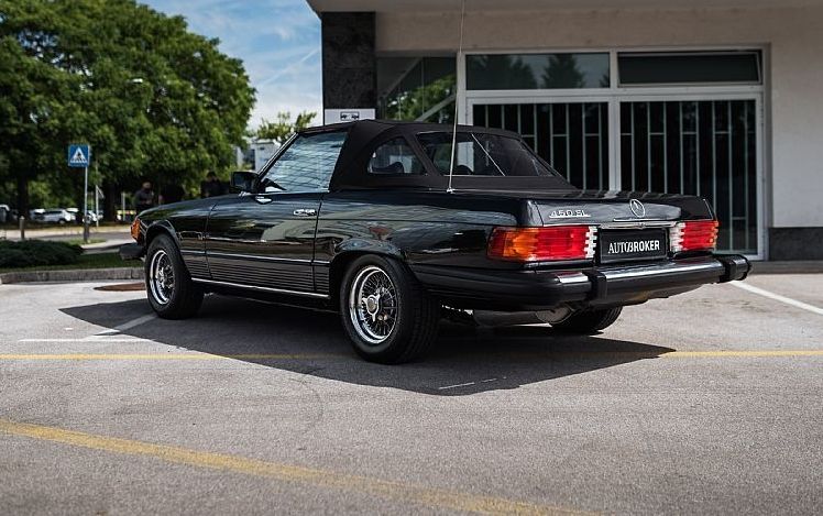 Zunanja slika - Mercedes-Benz SL-Razred - SL 450 4.5 V8 AUT. ALL BLACK mehka in trda streha - 7