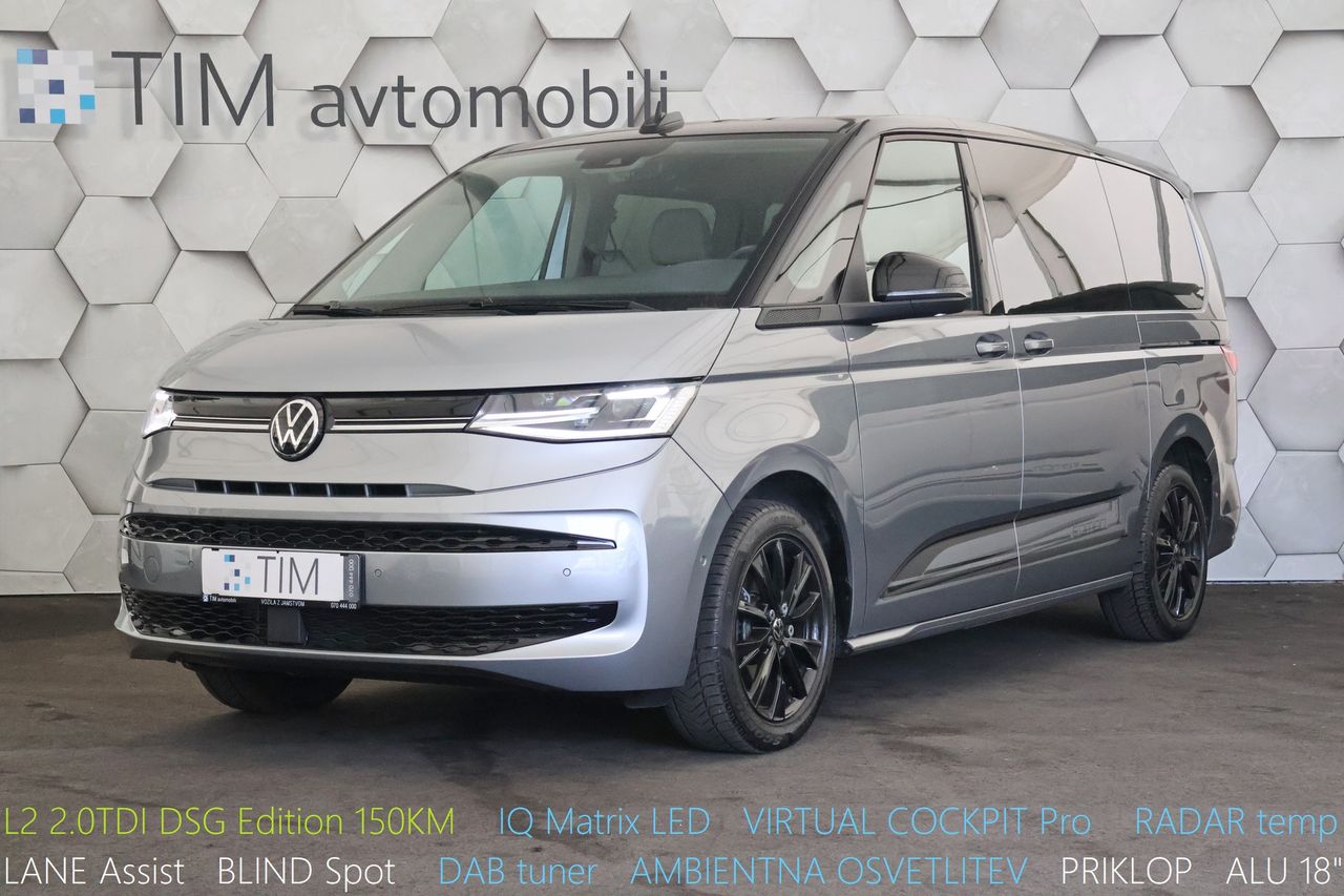 Zunanja slika - VW Multivan - T7 L2 2.0 TDI DSG Edition 150KM - 1