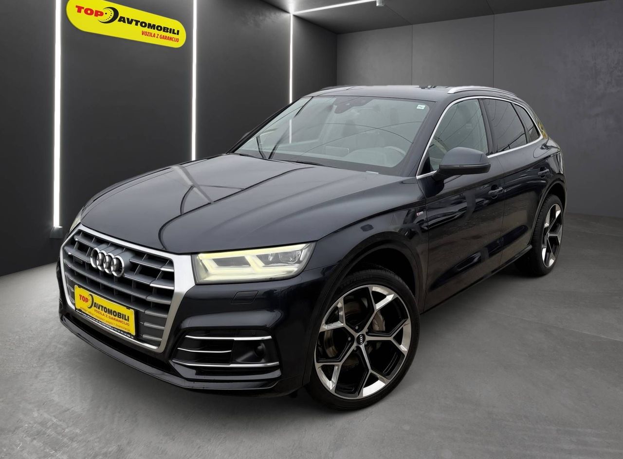 Zunanja slika - Audi Q5 - 40 TDI QUATTRO S-LINE LED TEM NAV PDC KAM TOP... - 2