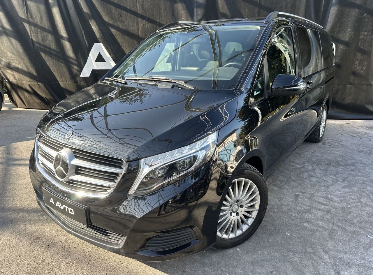 Zunanja slika - Mercedes-Benz V-Razred - V 220d dolgi-AVT.6+1-LED-EL.VRATA-VK-NAVI-ACC-LINE - 1
