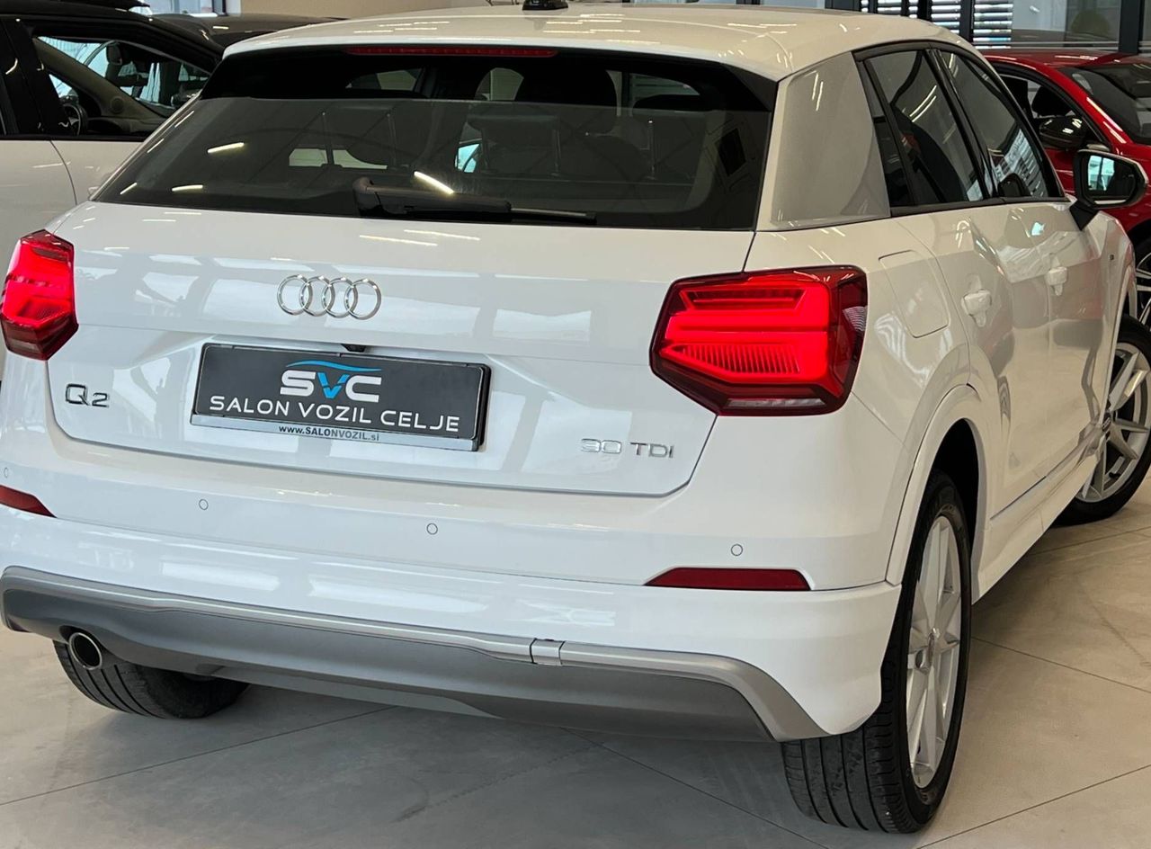 Zunanja slika - Audi Q2 - 30TDI-S-TRONIC-S-LINE-FULL-LED-KAM-MRTVI-KOTI-PDC - 4