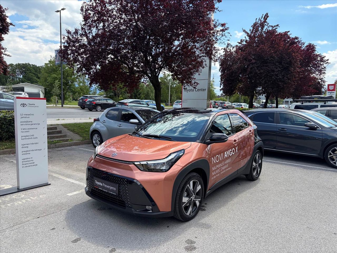 Zunanja slika - Toyota AYGO X HYBRID - Toyota Center Ljubljana d.o.o. - 1