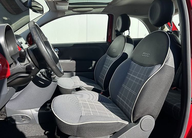 Zunanja slika - Fiat 500 - 0.9 Lounge-PANO-TEMPO-PDC-KLIMA-NEMŠKI-ALU15 - 9