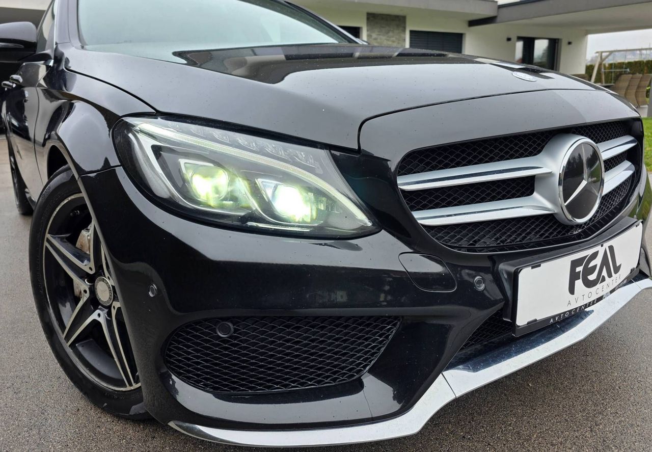 Zunanja slika - Mercedes-Benz C-Razred - 250CDI-AVT-AMG LINE-1 LASTNIK-SERVISNA KNJIGA-ACC - 9