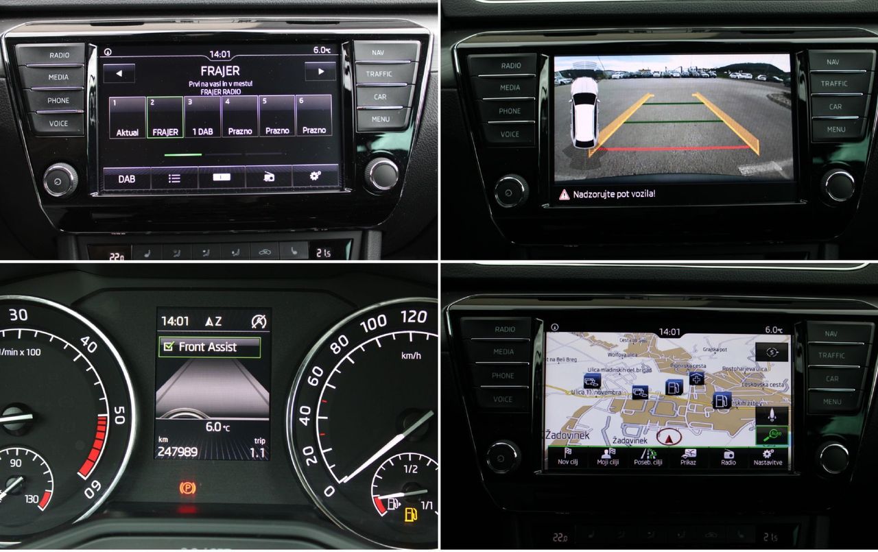 Zunanja slika - Škoda Superb - 1.6 TDI Style Combi 88 kW NAVI TEMPO GRET SED KAM - 11