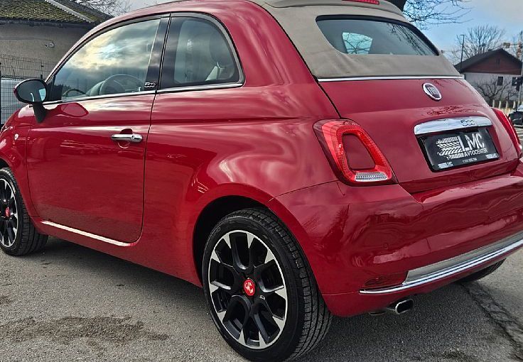 Zunanja slika - Fiat 500C - 1.2 69ks SPORT °16-COL° °PDC° °TEMPOMAT° - 8