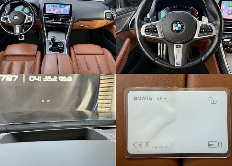 Zunanja slika - BMW serija 8 Cabrio: - 840i xDrive 4WS LASER BOWERS HUD ACC ZVOK MOTORJ - 7