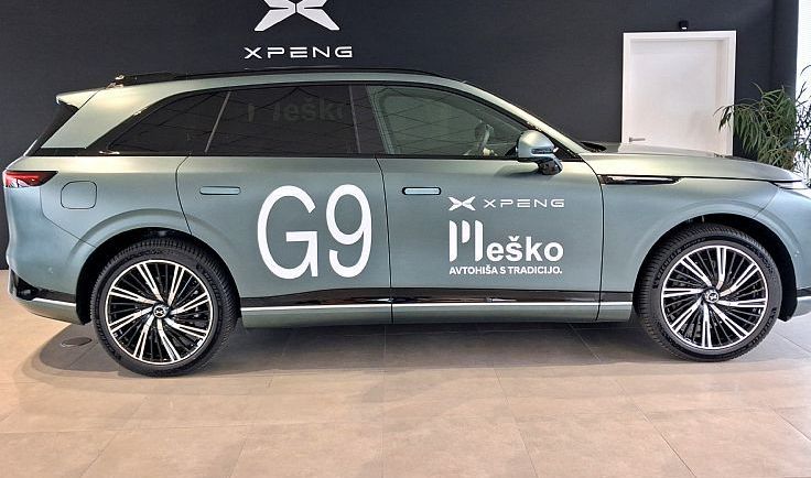 Zunanja slika - Xpeng G9 - PERFORMANCE AWD KAITOKE MAT GREEN - 4