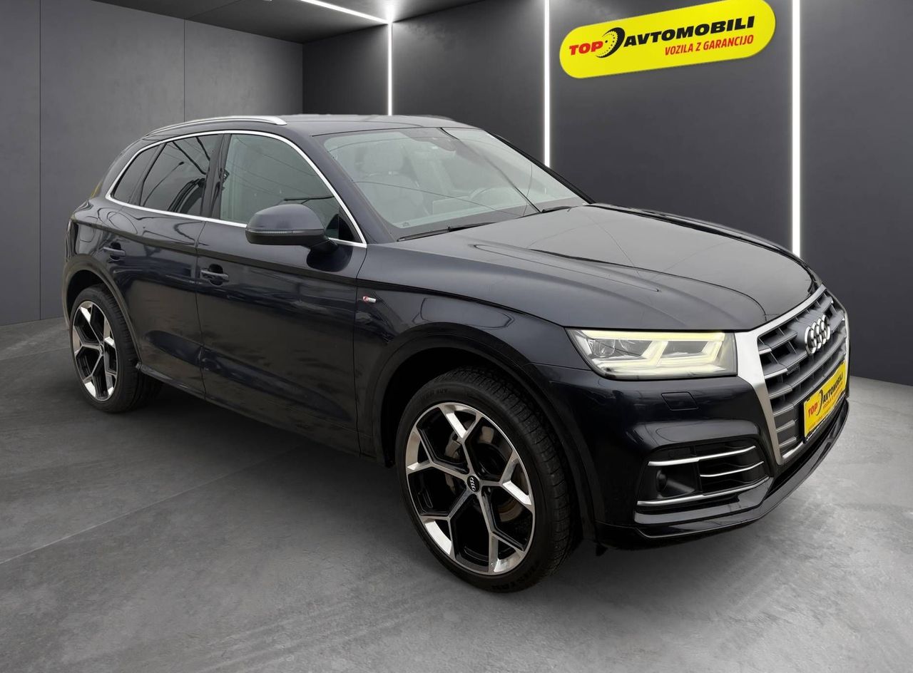 Zunanja slika - Audi Q5 - 40 TDI QUATTRO S-LINE LED TEM NAV PDC KAM TOP... - 10