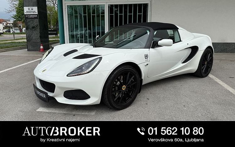 Zunanja slika - Lotus Elise - Sport 1.6 atmosferski motor zelo lahek - 1