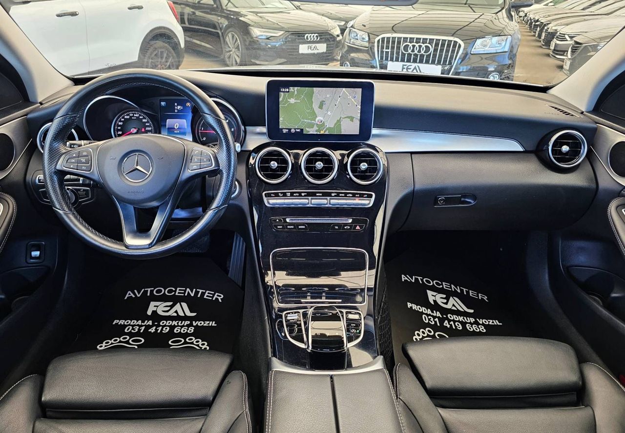 Zunanja slika - Mercedes-Benz C-Razred - C 220 D-AVT-SPORT-LED-HEAD UP-USNJE-ŠIBEDAH-1 LAS - 14