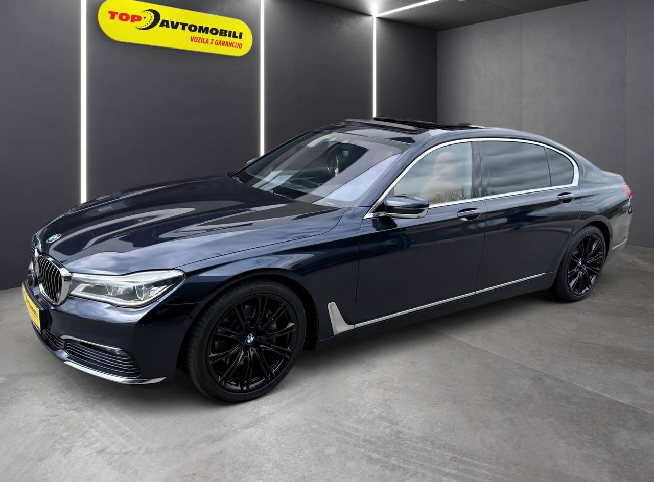 Zunanja slika - BMW Serija 7 - : 740Ld xDrive LED NAVI PDC MEMORY 360KAM RADAR TOP - 3