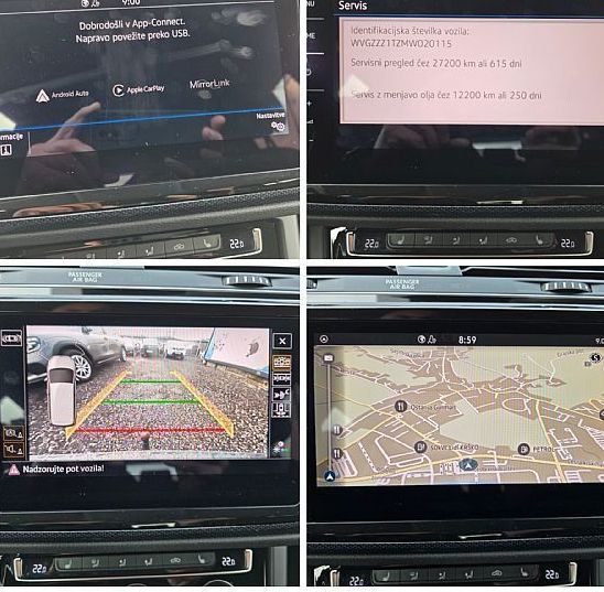 Zunanja slika - VW Touran - 2.0 TDI avt. UNITED.ACC.LEDHIGH.VIRTUAL.KLJUKA.KAM - 16