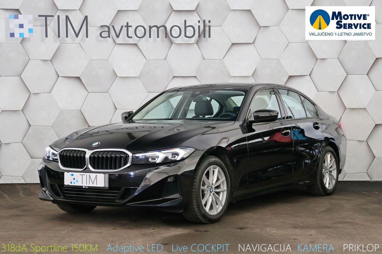 Zunanja slika - BMW Serija 3 - 3 Series Limousine 318d Aut Sportline 150KM - 1