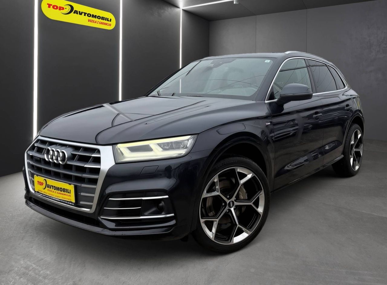 Zunanja slika - Audi Q5 - 40 TDI QUATTRO S-LINE LED TEM NAV PDC KAM TOP... - 1