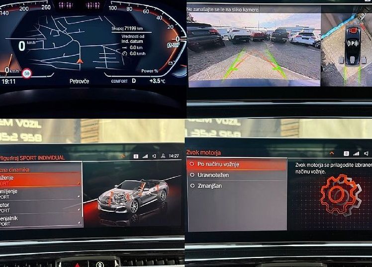 Zunanja slika - BMW serija 8 Cabrio: - 840i xDrive 4WS LASER BOWERS HUD ACC ZVOK MOTORJ - 10