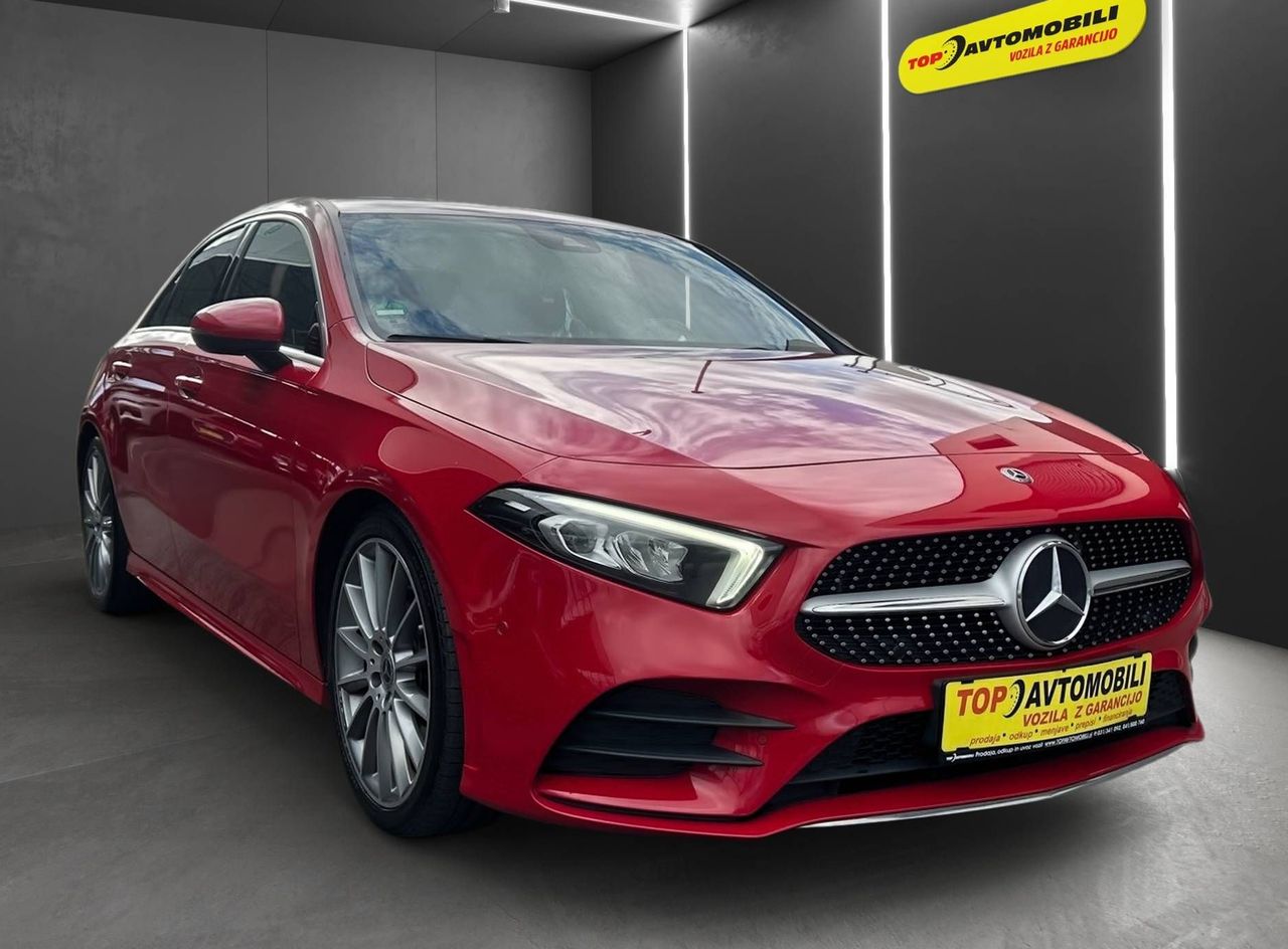 Zunanja slika - Mercedes-Benz A-Razred - 250 AMG LINE 19 COL LED NAVI DELNO USNJE TEMP PDC. - 11