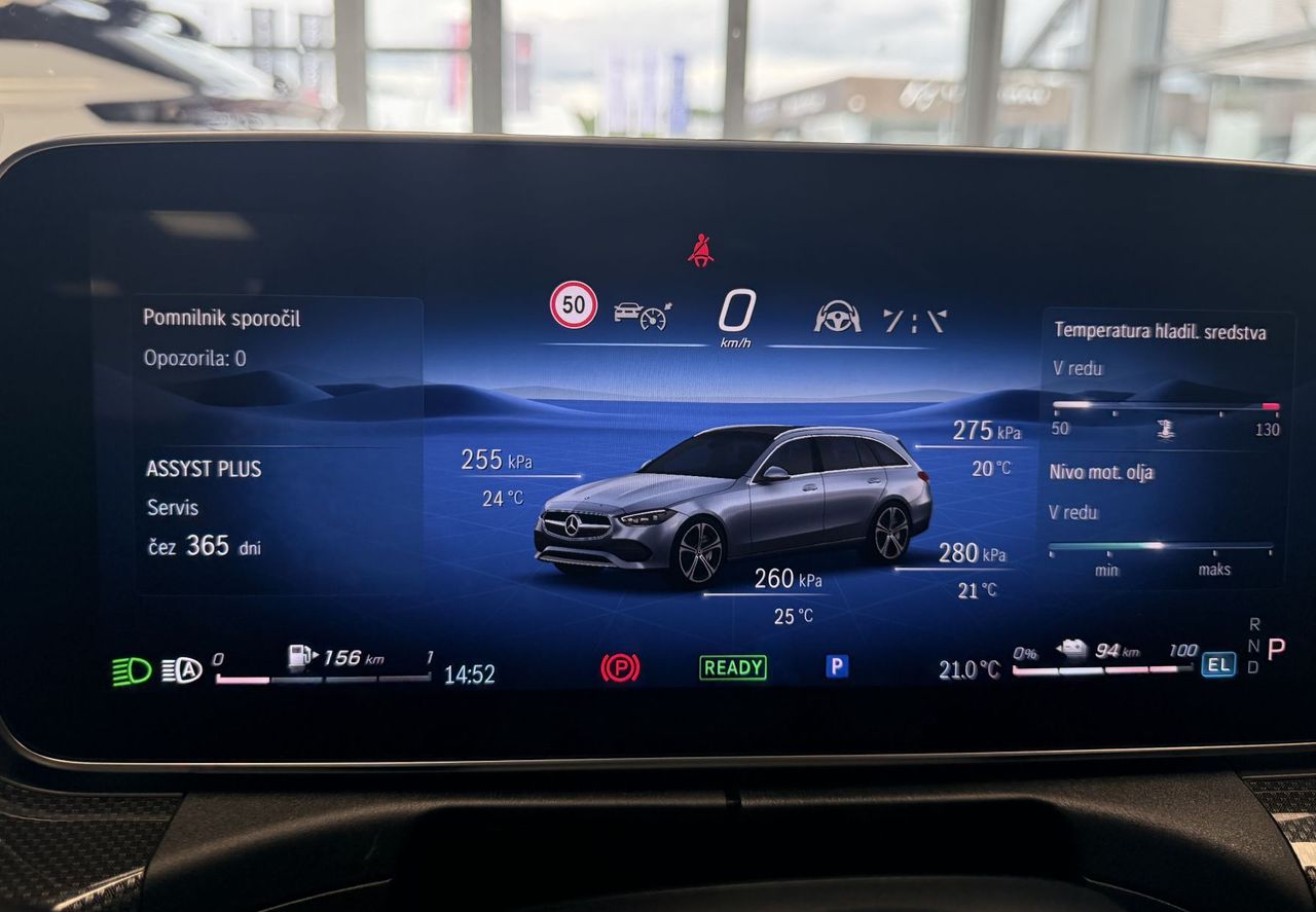 Zunanja slika - Mercedes-Benz C-Razred - C 300e T AMG Line Avt.-360KAM-VIRTUAL-AMBIENT+-MAT - 16