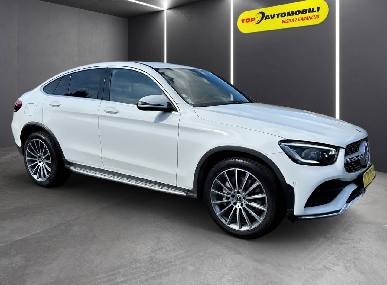 Zunanja slika - Mercedes-Benz GLC-Razred - GLC coupe 220d 4MATIC AMG LINE LED RADAR KAM 360 USNJE NAVI - 8