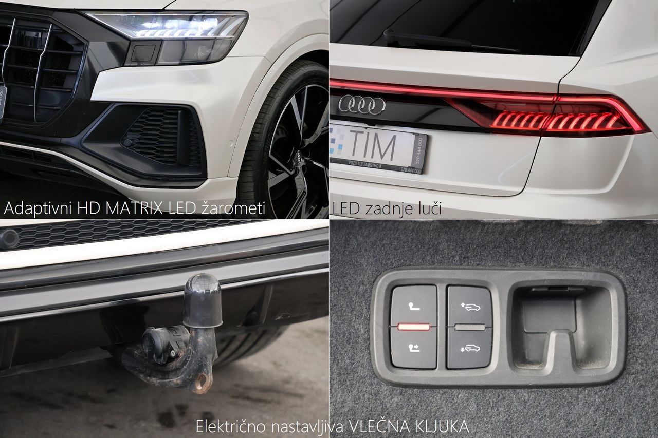 Zunanja slika - Audi Q8 - 50TDI Quattro Tiptronic 3xS-Line 286KM - 19