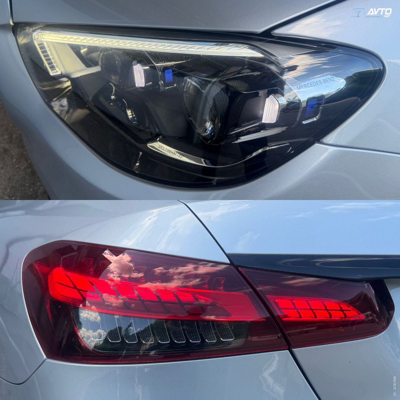 Zunanja slika - Mercedes-Benz E-Razred - E220d AMG WIDE MULTIBEAM WEBASTO PRIKLOP ALU20 - 9