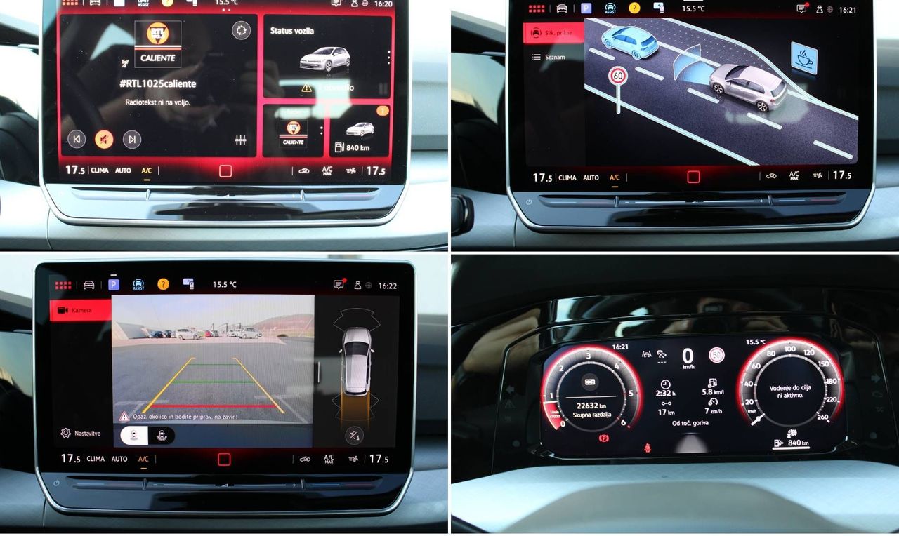 Zunanja slika - VW Golf - 2.0 TDI Life LED VZVR.KAMERA ACC AMBIENT OSVETL. . - 9