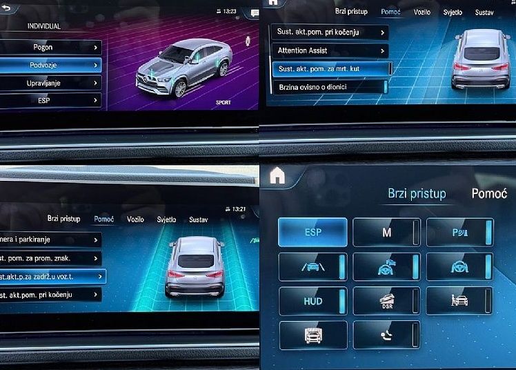 Zunanja slika - Mercedes-Benz GLE coupe - GLE 400 d 4MATIC AMG-Panorama-HUD-Zračno-360 - 10