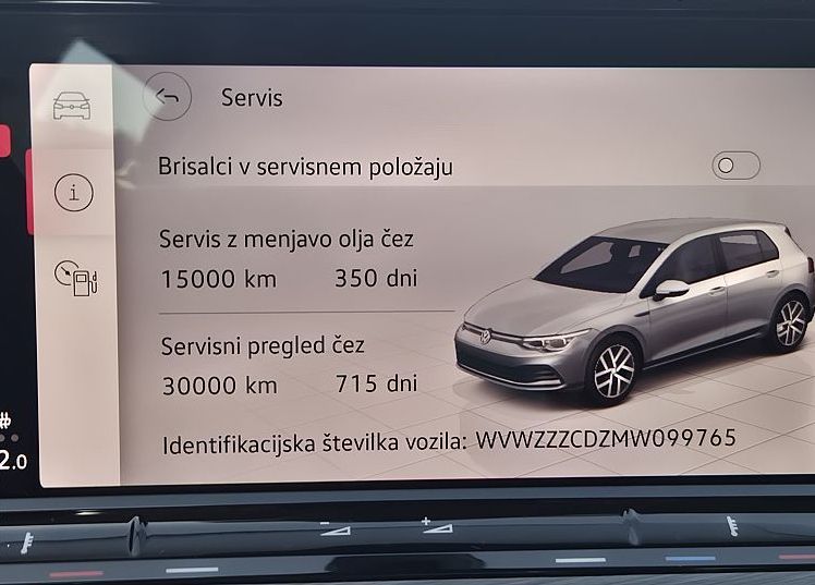 Zunanja slika - VW Golf - 2.0 TDI avt. Style °MATRIX °VIRTUAL °ALKANTARA - 7