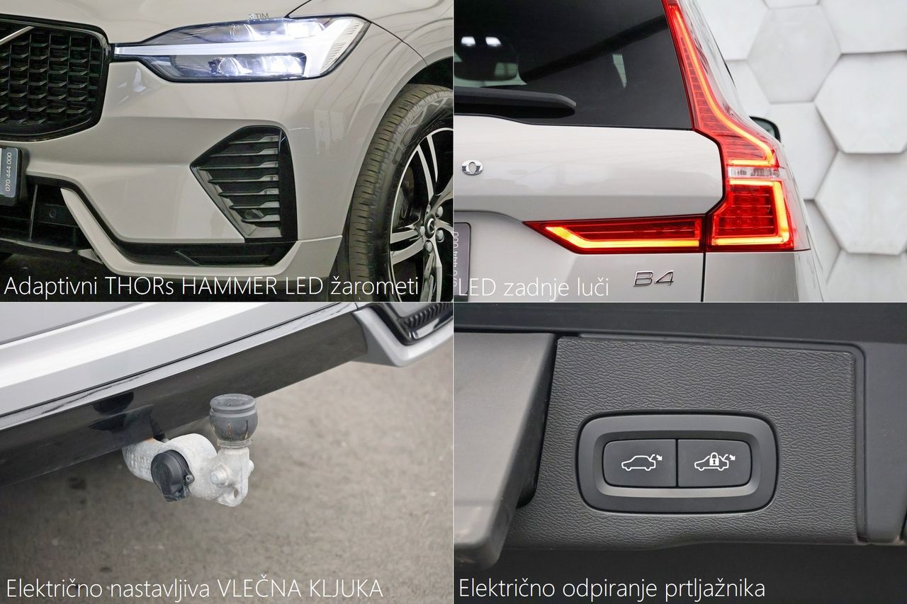 Zunanja slika - Volvo XC60 - B4D AWD Geartronic R-Design DARK Plus 197KM - 19