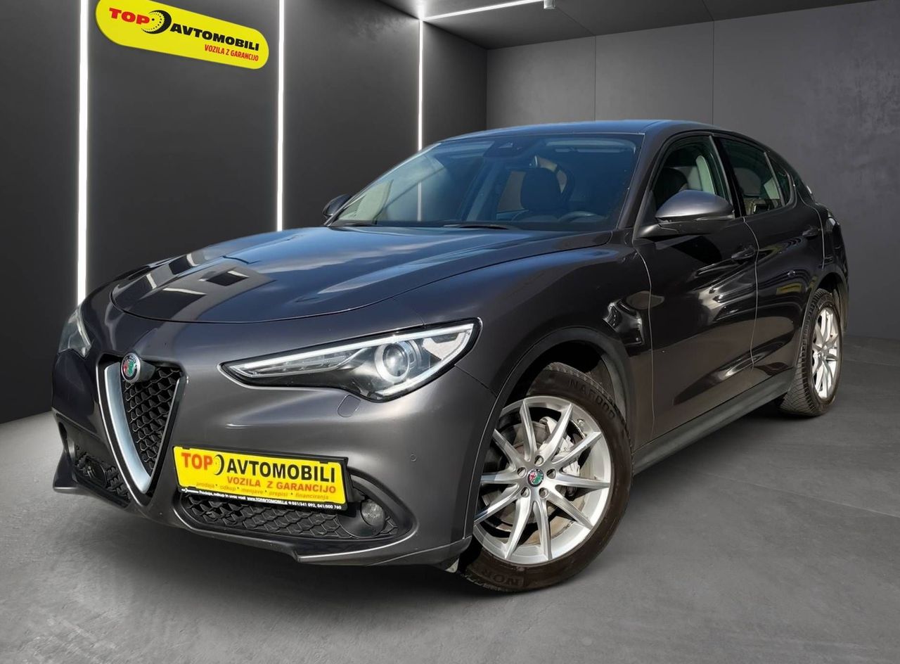 Zunanja slika - Alfa Romeo Stelvio - 2.2 Diesel LED NAVI TEMPOMAT KAMERA PDC USNJE TOP - 1